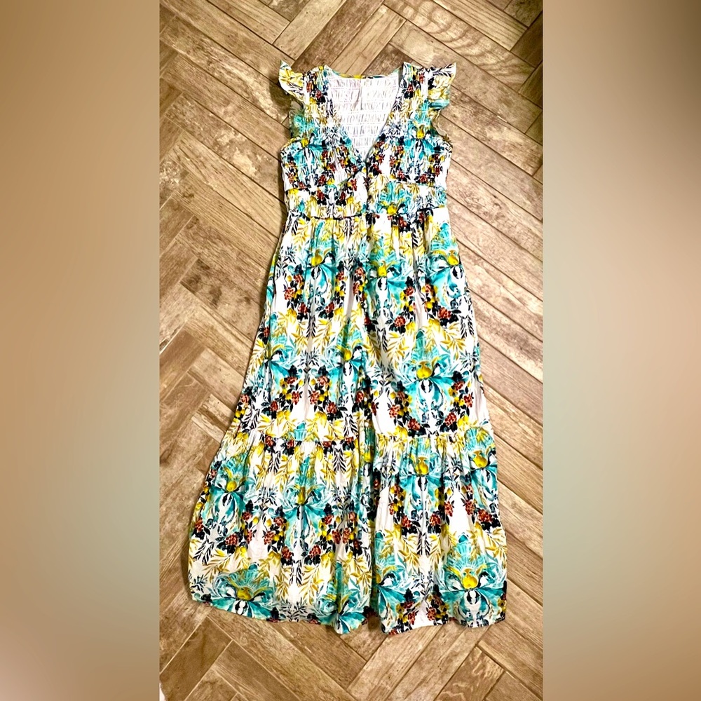 Anthropologie Perrigrine midi dress, size S, like new condition